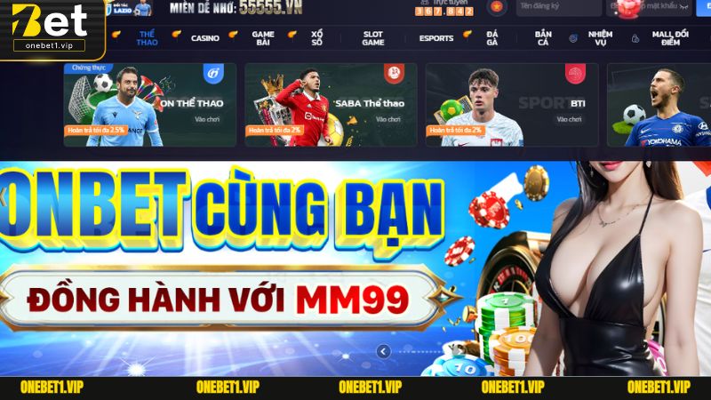 Cá cược thể thao ONEBET thu hút hàng triệu người chơi