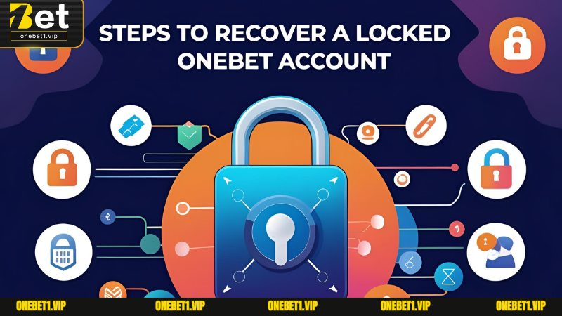Các bước cụ thể để lấy lại tài khoản Onebet bị khóa