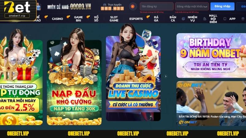 Các bước đăng nhập ONEBET dễ dàng