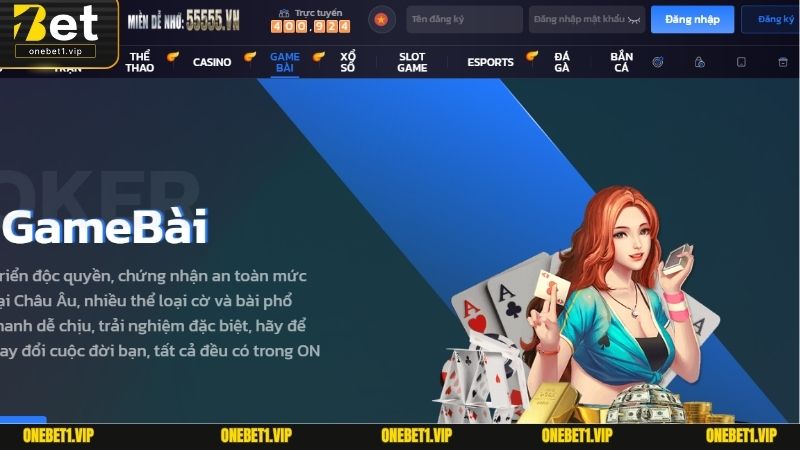 Game bài OneBet sảnh chơi hấp dẫn nên trải nghiệm năm 2025