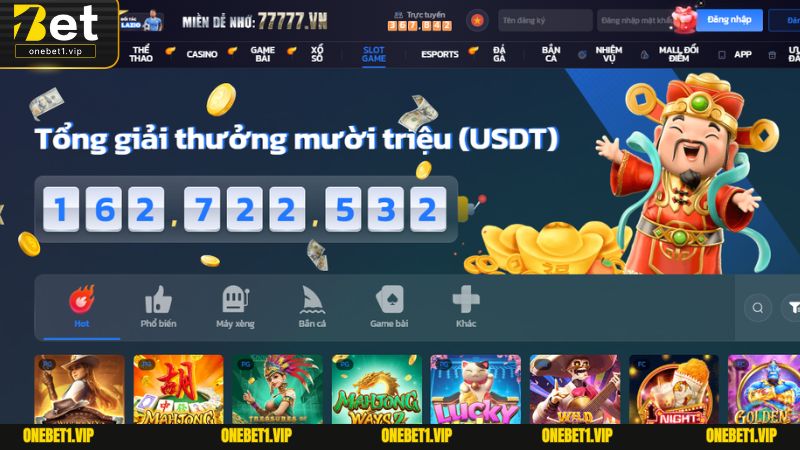 Hệ thống SLots ONEBET bảo mật đa lớp đảm bảo người chơi an tâm