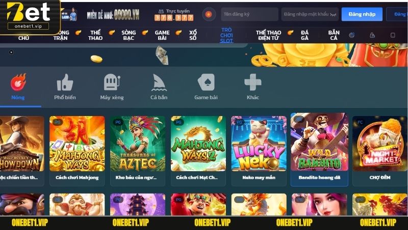 Top game nhanh OneBet hấp dẫn, nên trải nghiệm năm 2025