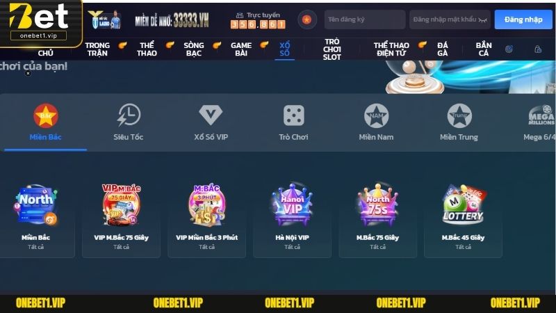 Top loại hình xổ số hấp dẫn nên trải nghiệm khi đến với OneBet